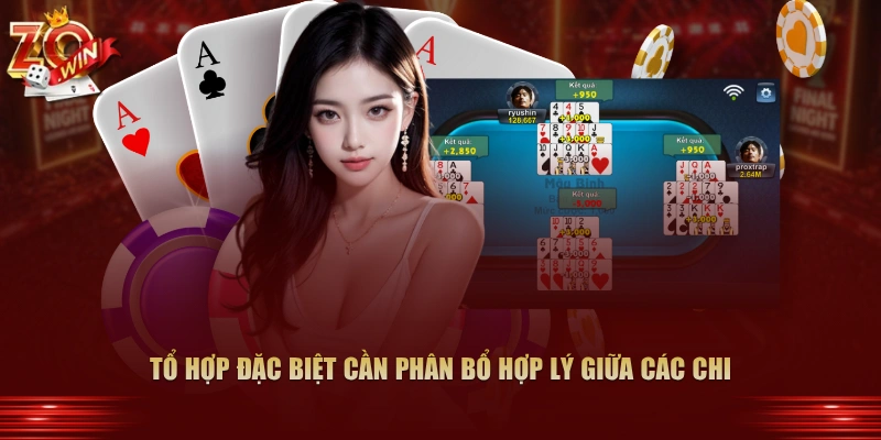 Tổ hợp đặc biệt cần phân bổ hợp lý giữa các chi